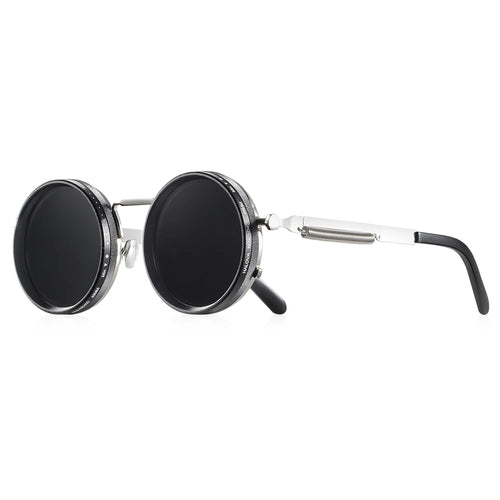 CRIXALIS Polarized Round Sunglasses ND9 Adjustable Dimming Men Women