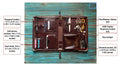 Personalized Leather Binder, Planner for Man