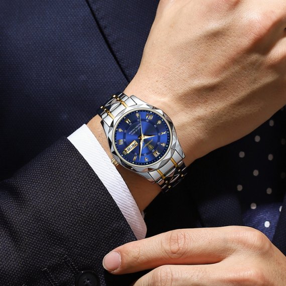 Чоловічий годинник Poedagar Royal Blue