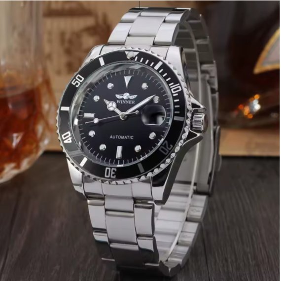 Winner Basel - Чоловічий механічний годинник Winner Basel